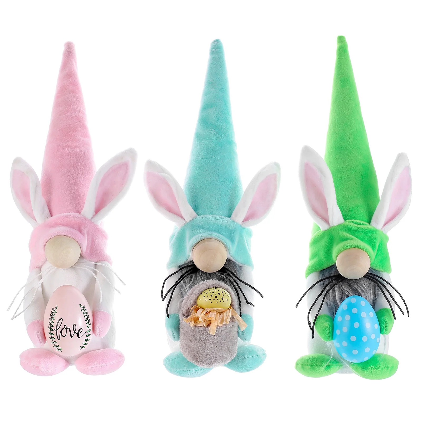 

Пасхальные гномы украшения плюшевые шведские Tomte Elf куклы Кролик вмещает яйцо для фермерского дома праздничный декор для вечеринки B88