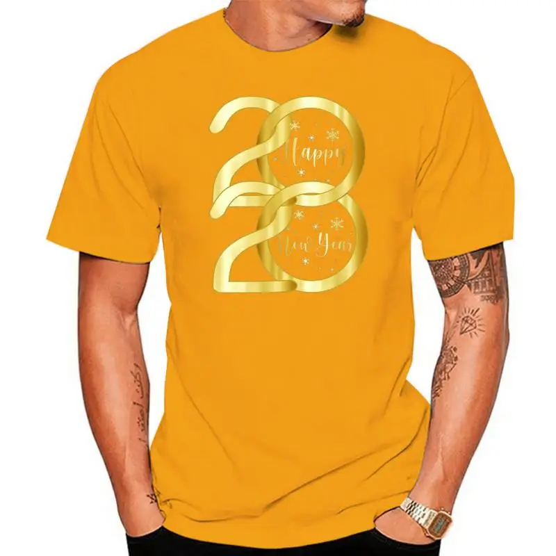 

Happy New Year 2022 New Year's Eve Party Gift T-Shirt Plus Size Clothing Tee Shirt