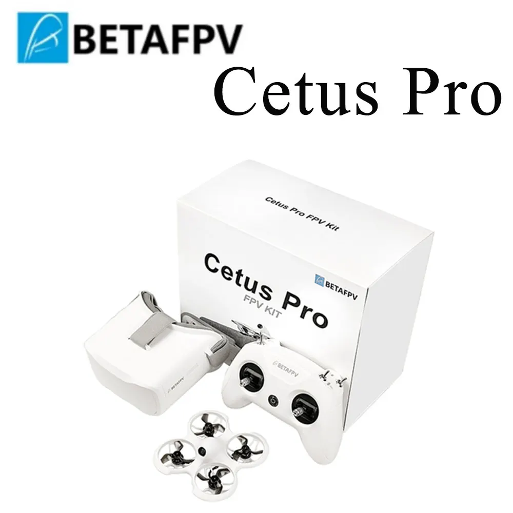 

BETAFPV Cetus Pro FPV Kit With Brushless Motors VR02 Goggles Literadio2 SE Transmitter BT2.0 450mah 1S Battery