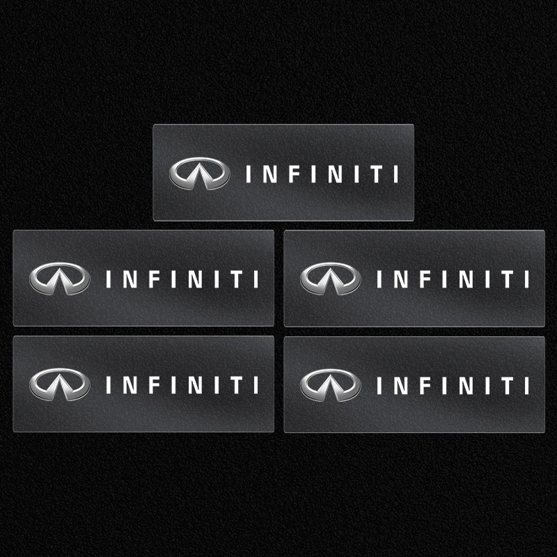 

2 Шт. Наклейки Для Салона Автомобиля Для Infiniti, Эмблема Центрального Управления, Значок