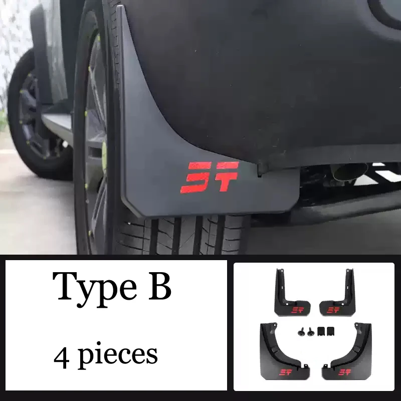 

Для Jetour T2 Traveler 2024 2025 автомобильные брызговики пластиковые крылья расширители брызговики крышка аксессуары