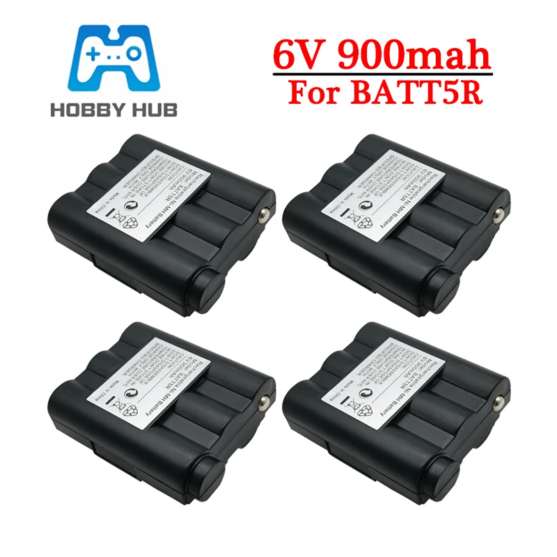 Новый аккумулятор для раций 6В 900 мАч BATT5R AVP7 GXT400 GXT1000 GXT1050 GXT850 GXT860 GXT900 GXT950, аккумуляторная батарея