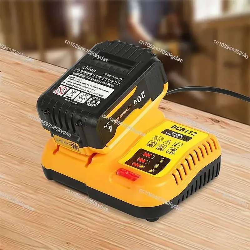 Адаптировано к зарядному устройству DeWALT 10 8 В/18 В/20 В электроинструмент литиевая
