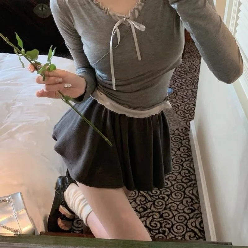 

Large All-match A-line Short Skirt Summer Women Fashion Flare Skirt Sexy High Waist Skirt Y2k Streetwear Lady Clothing 2023