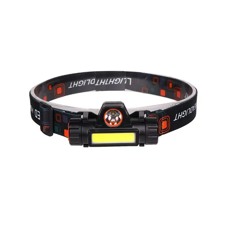 

Rechargeable Headlamp Outdoor Flashlight Headlamps Head Light For Outdoors Camping Running Storm Survival Batteries Included