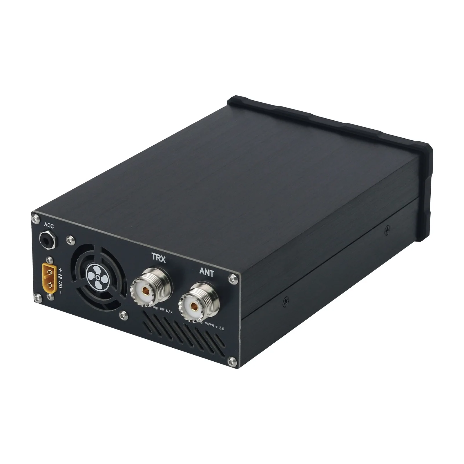 Фото Микроусилитель мощности Micro PA100+ 100 Вт, 3,5–30 МГц, 10–15 В, портативный коротковолновый усилитель для работы на радиолюбительских станциях в полевых условиях. №3
