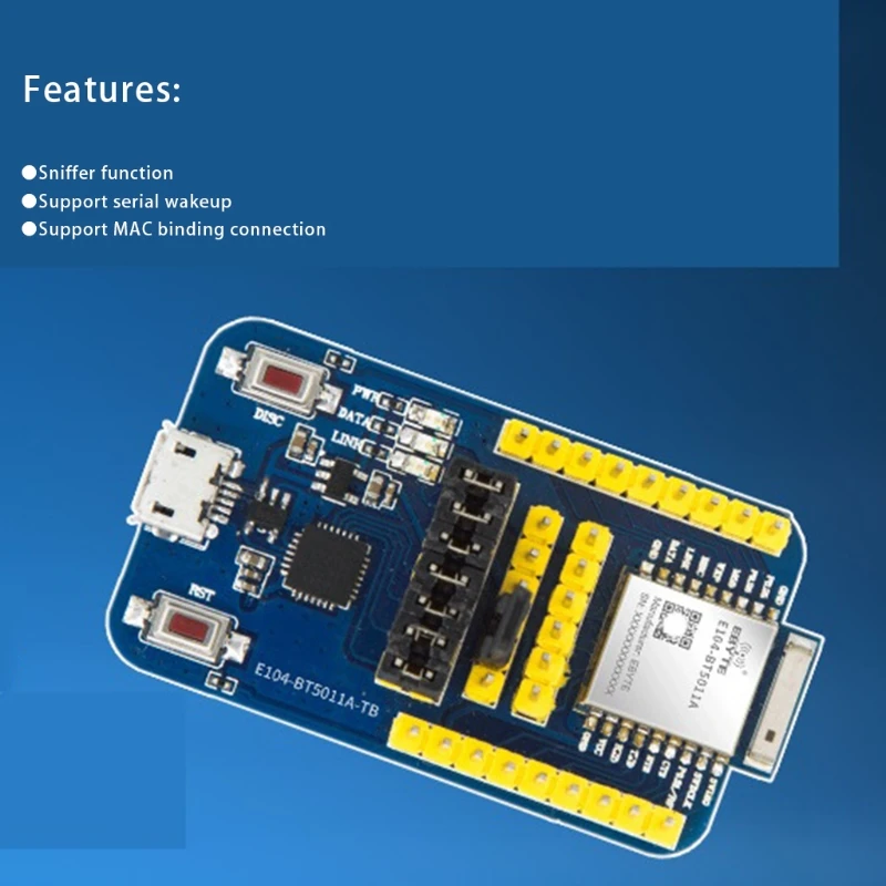 Тестовая плата NRF52810 USB набор для тестирования Ble 5 0 2 4 ГГц совместимый с Bluetooth
