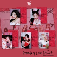 9pcssets kpop twice mini photocards new album formula of love photo card korean girl momo mina sana fotocard postcard fans gift