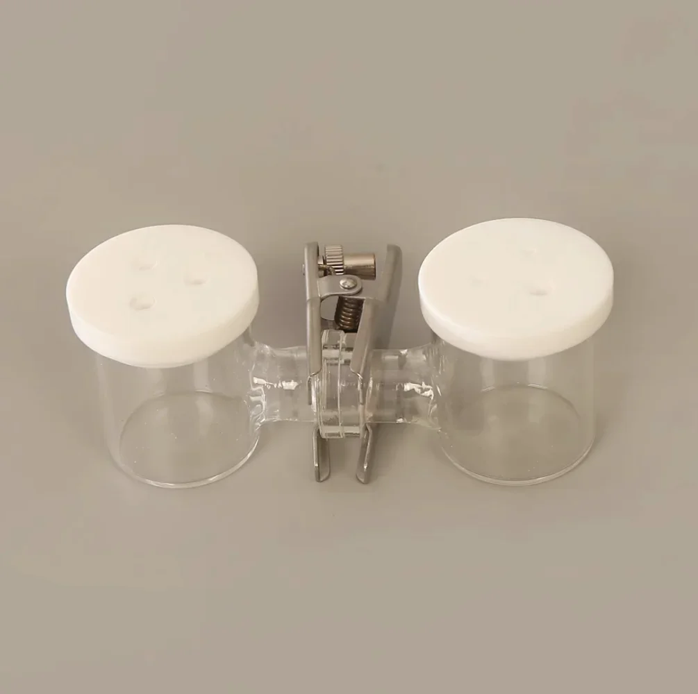H Type Electrolytic Cell Ion Exchange Membrane Electrolysis Common Electrolyzer.