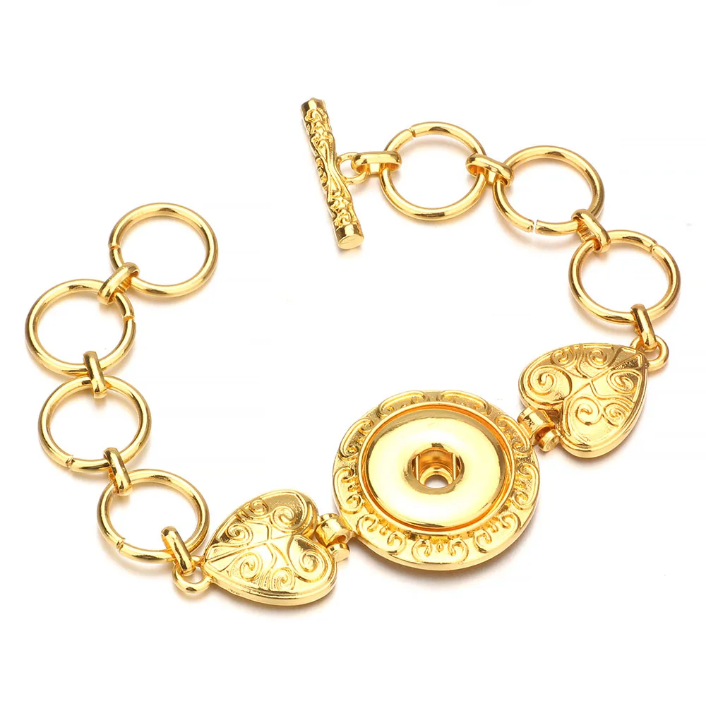 Браслет-манжета с кнопками 20/18 мм |