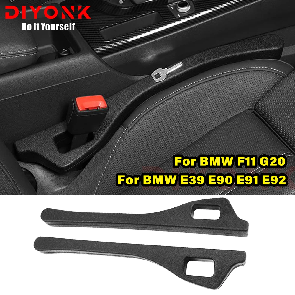 

2023 New 2Pcs Car Seat Gap Plug Filler Anti-Drop Leak-proof Filling Strip Auto Accessory For BMW F11 G20 E39 E90 E91 E92