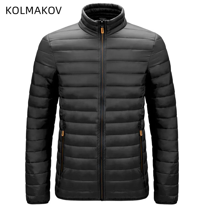 

2022 Autumn And Winter Men'S Fashion Slim Striped Padded Jacket Men'S High-Quality Warm Wind-Proof Jacket Down Padded Jacket