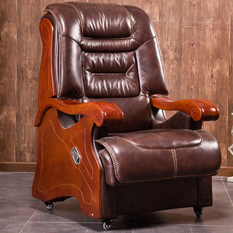 

Modern Living Room Chairs Office Designer Sofa Recliner Nordic Chairs Arm Leather Computer Cadeira Bedroom Furniture GXR30XP
