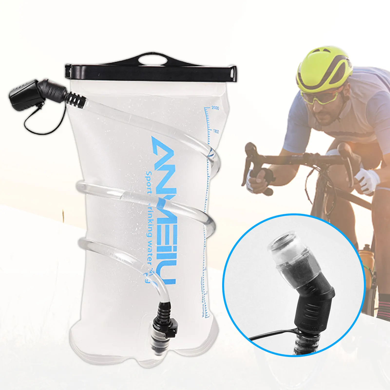 

Водонепроницаемый складной походный контейнер для воды, 2 л