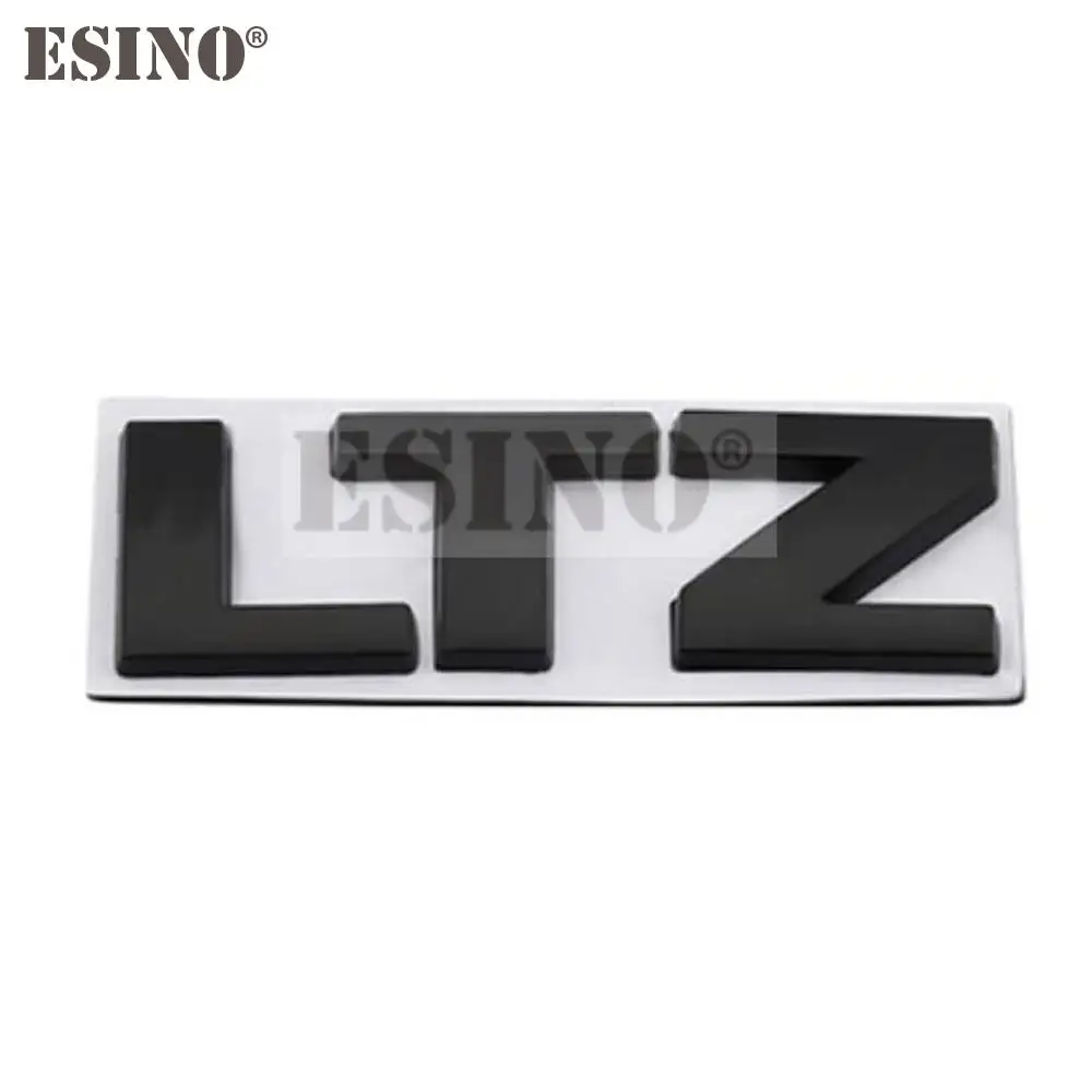 

Стайлинг автомобиля 3D LTZ металлический цинковый сплав автомобильная наклейка значок кузова задний багажник клейкая наклейка эмблема для Chevrolet Silverado Cruze Spark