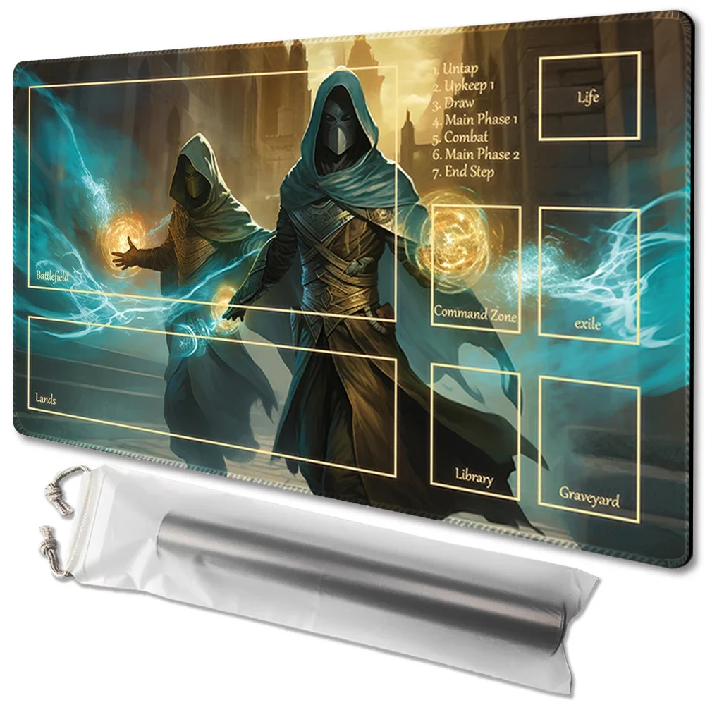Lila and Remy-настольная игра MTG Playmat настольный коврик размер игры 60X35 см для мыши