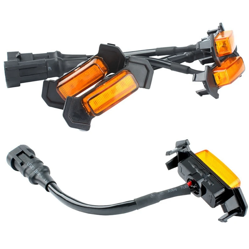 Для Toyota Tacoma TRD 2016 -2020 передняя решетка освещения детская комплект из 24 шт. (желтая