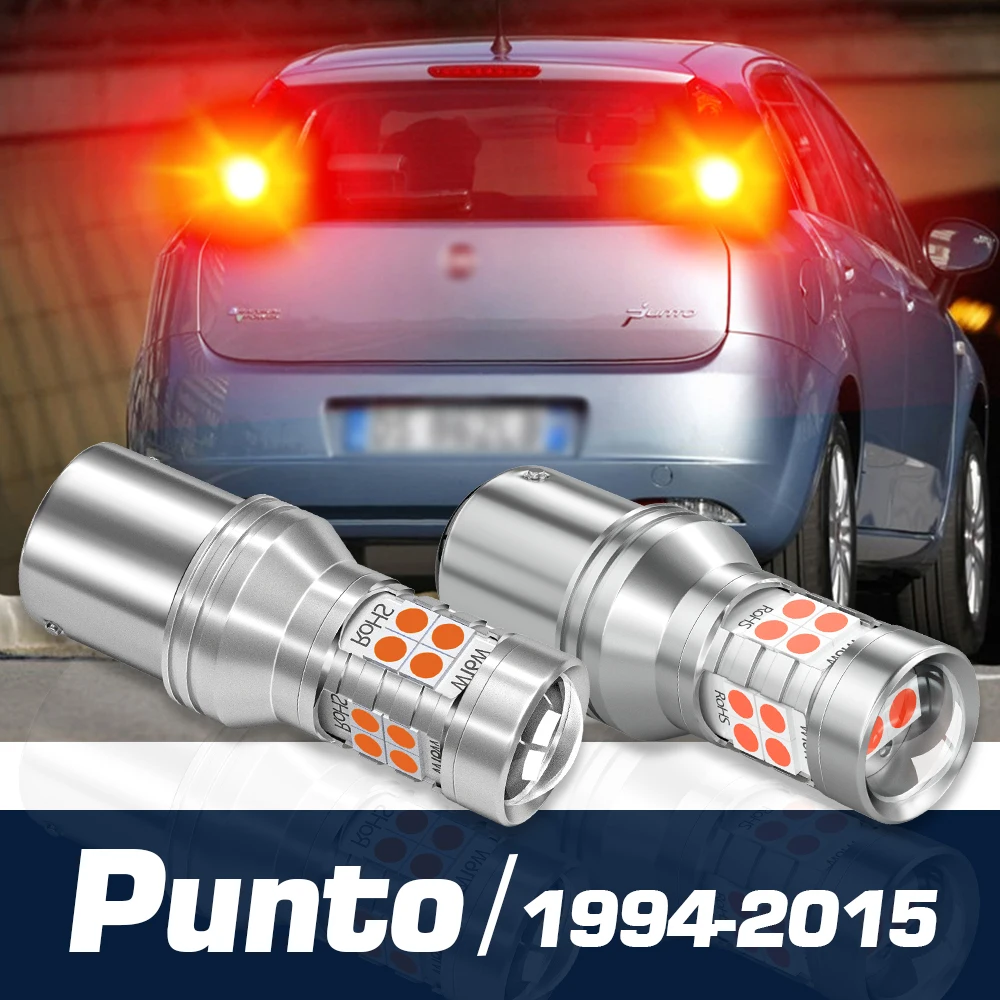 

2pcs LED Brake Light Canbus Accessories For Fiat Punto 1994-2015 2003 2004 2005 2006 2007 2008 2009 2010 2011 2012 2013 2014