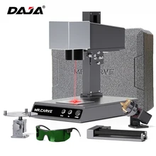 DAJA Fiber Laser Marking Machine M1 Pro High-Precision Metal Nameplate Engraver Portable Engraving Industrial Desktop
