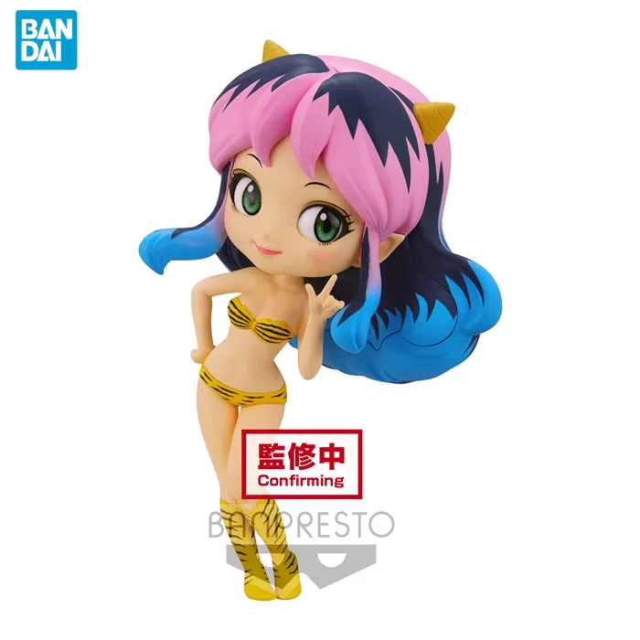 

Original BANDAI Urusei Yatsura Lum Lamu Q Posket Anime Action Figure Toys BANPRESTO PVC Model Kids Birthday Gift 14cm
