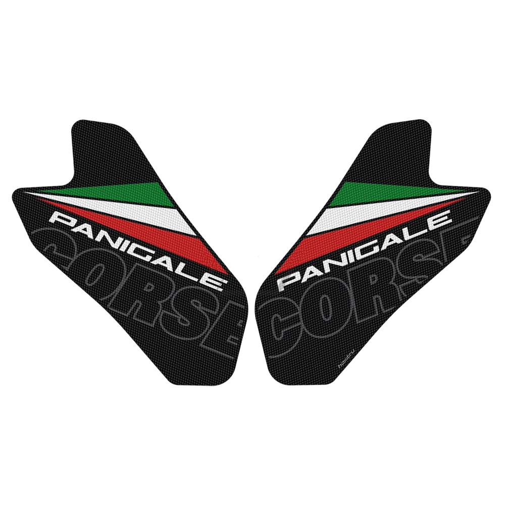 

Для Ducati Panigale V2 2021 2022 899 959 1199 1299 аксессуары для мотоциклов противоскользящая боковая накладка на бак защитный коврик для наколенника