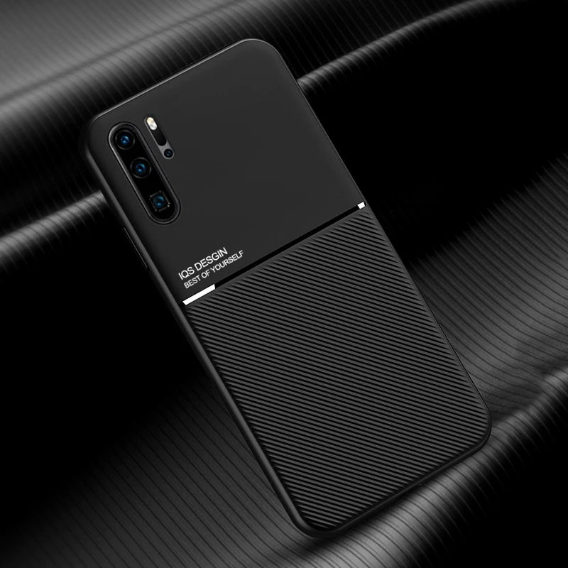 

Luxury Magnetic Leather Case For Huawei P30 P20 Pro Lite Honor 50 20 8X P40 P50 Pro Nova 9 5T P30Pro Cover Built in Metal Plate