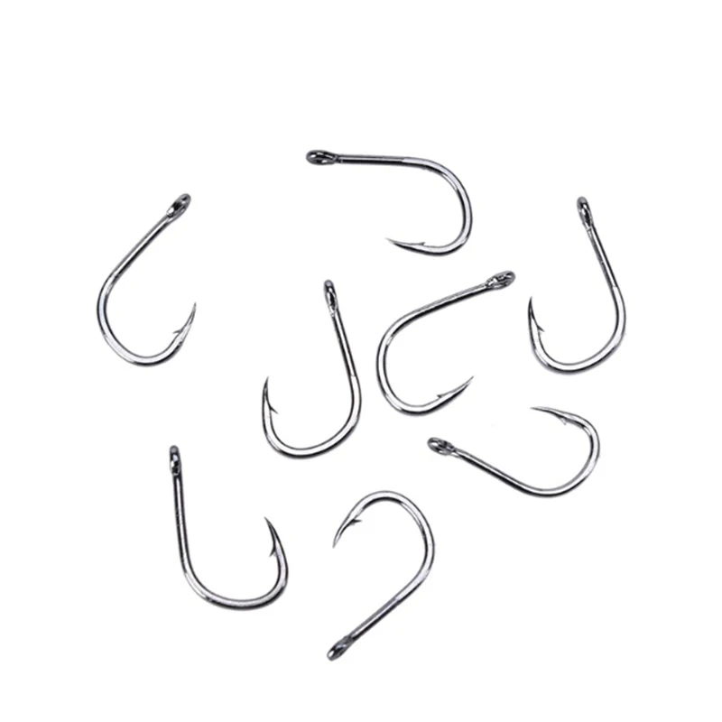 

Набор рыболовных крючков из высокоуглеродистой стали, 100/200/300/400/500 шт., 3 #-12 #