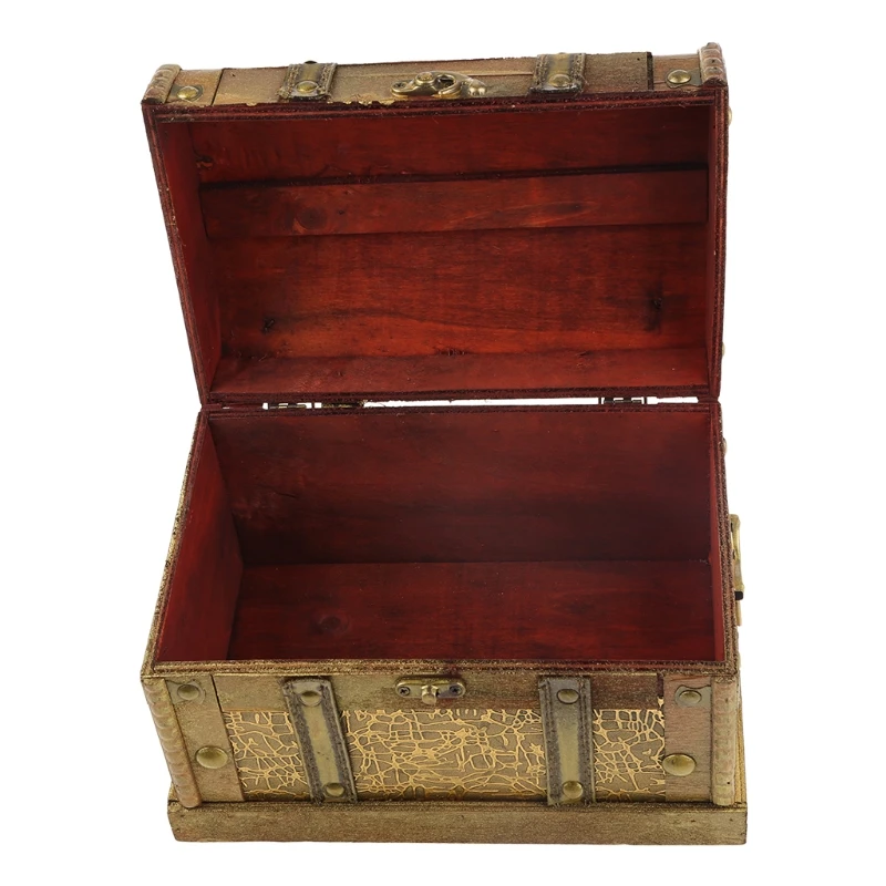 Практичный настольный ящик сундук с сокровищами для дома общежития офиса