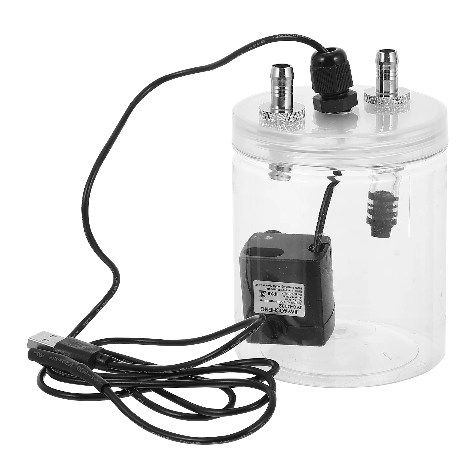 

Water Cooling Pump Computer System Reservoir Combo Liquid Pc Cpu Part Tank Accessory