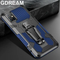 shockproof back clip phone case for samsung m01 m10 m11 m21 m31 m51 bracket protective cover for galaxy m30s m31s m12 m32 m52