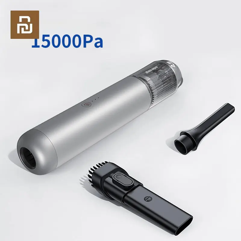 

Пылесос Youpin Baseus ручной, 135 Вт, 15000 Па