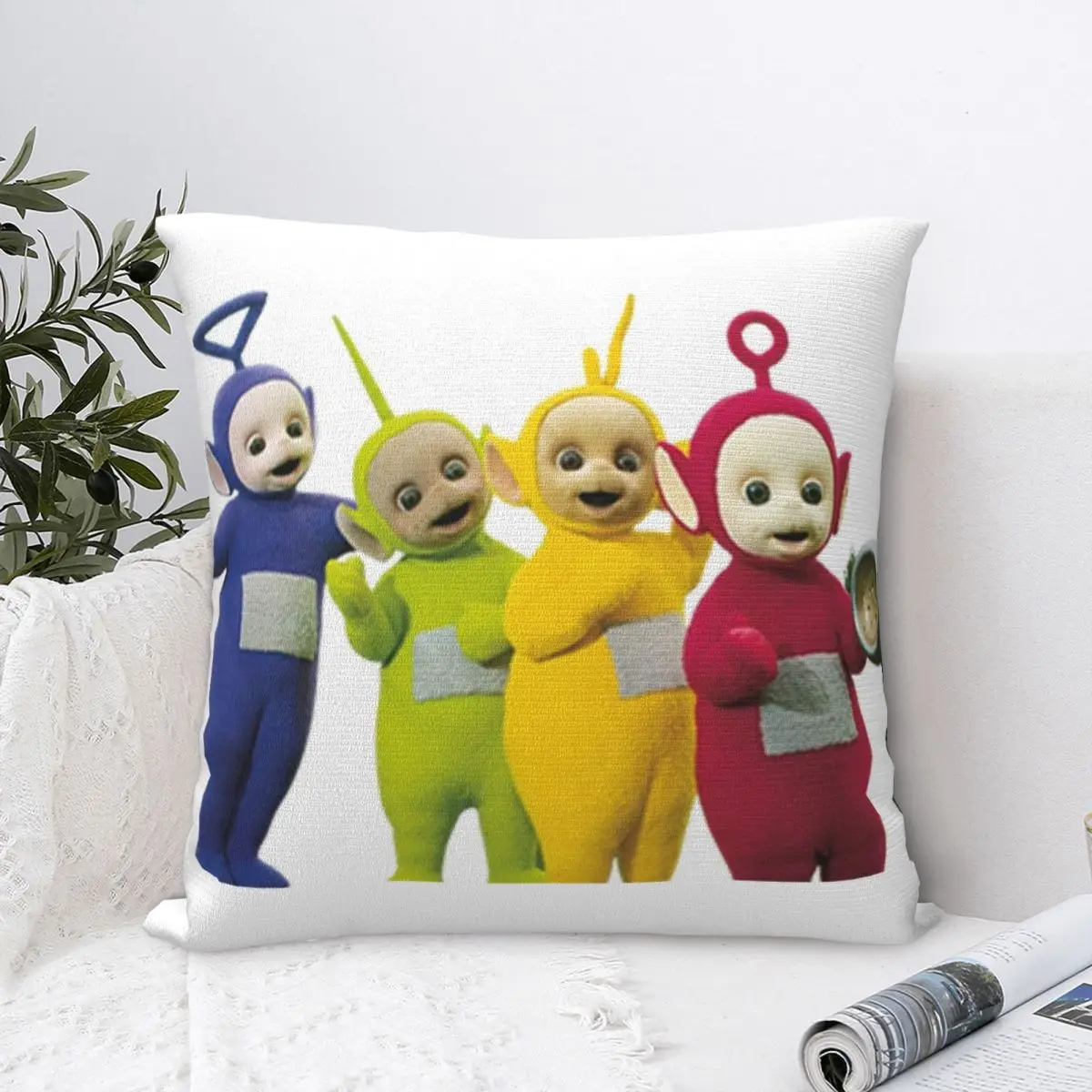 

Teletubbies квадратная наволочка для взрослых из полиэстера
