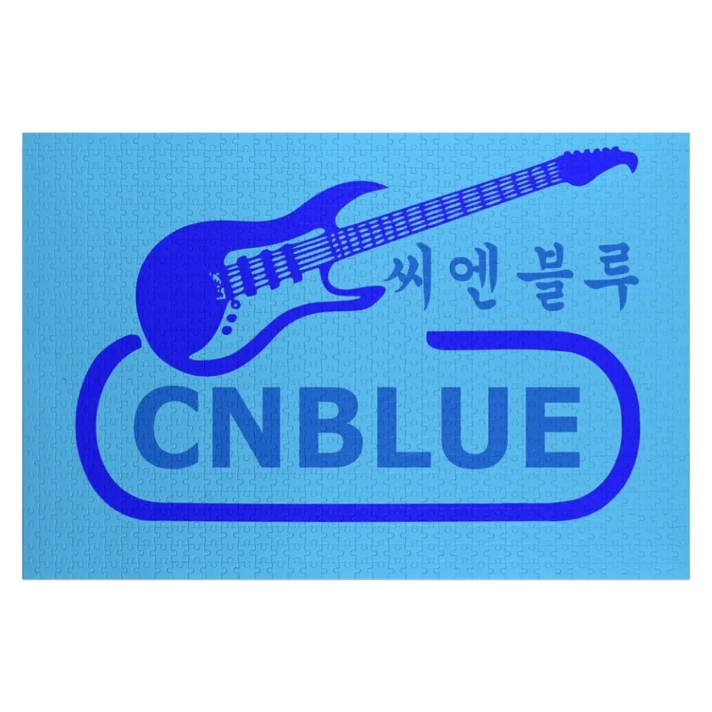 ? ?Awesome KPop Rock Band CNBlue in Hangeul (корейский) Пазл с персонализированным именем Деревянный