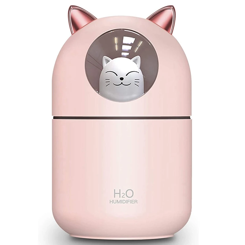 For Home,cat Night Light Essential Pure Air For Baby Room,easy Clean Quiet Operation