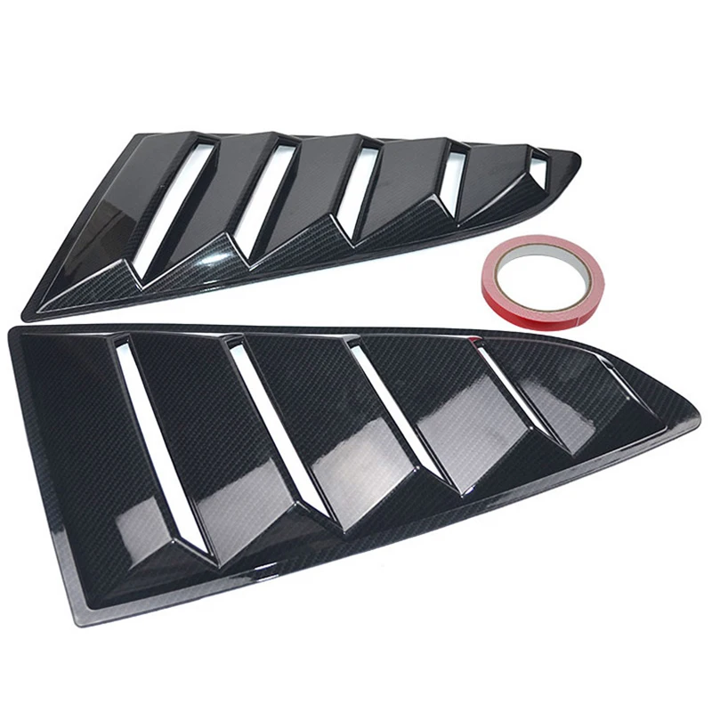 Бробик 1 пара жалюзи спойлер панель заднее боковое окно крышка четверть для Ford
