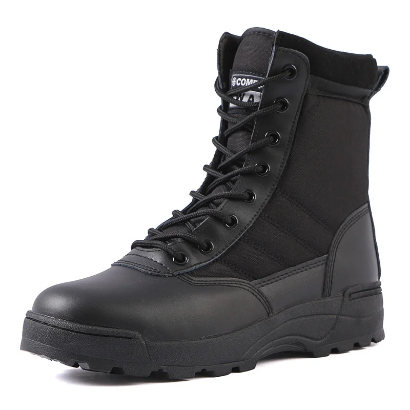 

Women's Combat Boots 2022 New Thick Bottom Lace Up Military Ankle Boots Female Outdoor Climbing Walking Boots Shoes