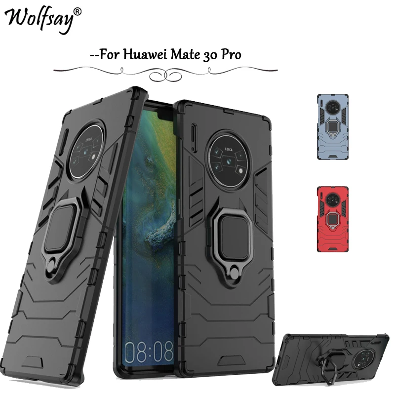 

For Huawei Mate 30 Pro Case Shockproof Armor Silicone Cover Hard Phone Case For Huawei Mate 30 Pro Cover For Huawei Mate 30 Pro
