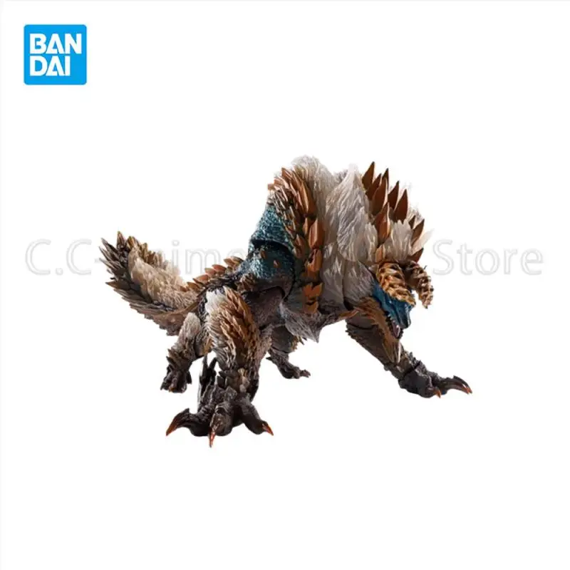 Оригинальный Bandai S.H.MonsterArts Monster Hunter World Iceborne Comic MHP Kinoga Zinogre Shm экшн-фигурка модель