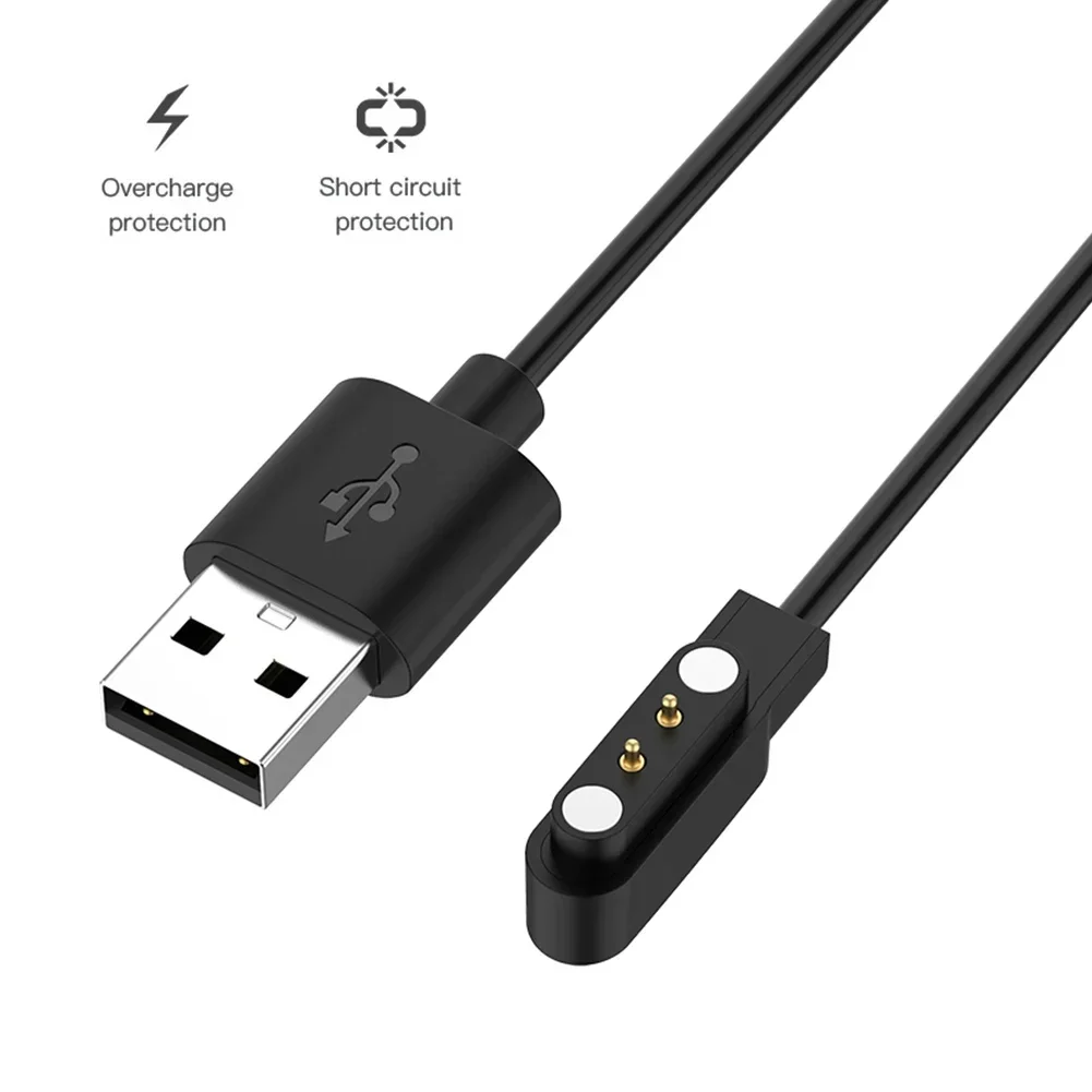 USB-зарядное устройство 100 см для Haylou Solar LS05, кабель для быстрой зарядки, док-станция, адаптер питания, аксессуары для умных часов, черный (art.: 3920cd019ee95) - 3920cd019ee95
