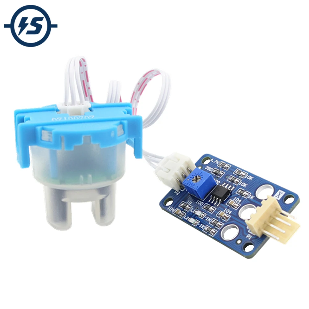 

Turbidity Sensor Module DC 5V Sewage Water Quality Detector DS18B20 for MCU Control 3Pin XH2.54 Connector 0-1000 NTU
