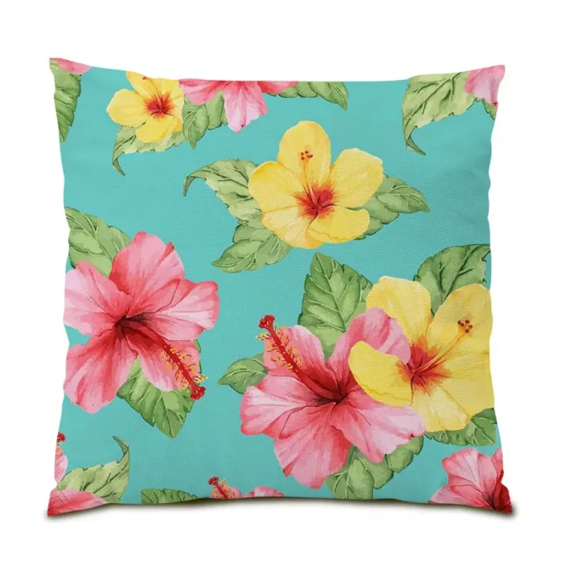 Рисунок 6 - Наволочка с тропическими пальмовыми листьями