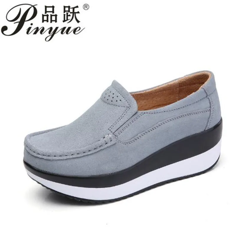 

Thick Bottom Platform Hidden Shoes Lace Up Mixed Color Casual Ladies Footwear Size 35-42 Round Toe Shoes Women Senakers