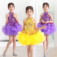 childrens latin dance performance clothing girls bright diamond childrens latin clothing competition clothing dance dress