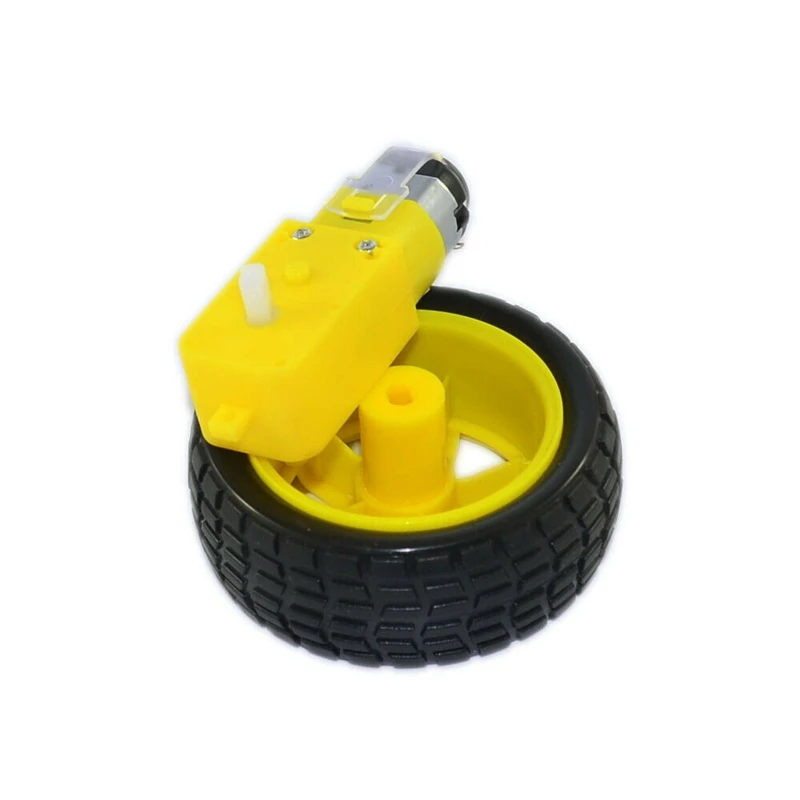 Лучшие предложения мотор и колесо для Arduino двигатель постоянного тока 3-6 в +