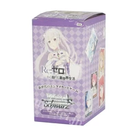 new relife in a different world from zero anime characters collection card board game card box toy gift