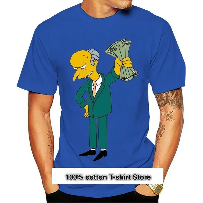 

Camiseta Unisex del Sr. Burn Get pay, disponible, Sm ToL