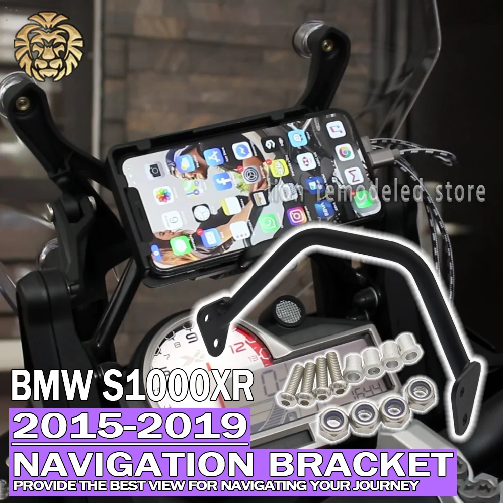 

Nuovo per BMW S1000XR S 1000 XR GPS/SMART PHONE navigazione GPS piastra staffa Adapt Holder 2015 2016 2017 2018 2019 2020 2021