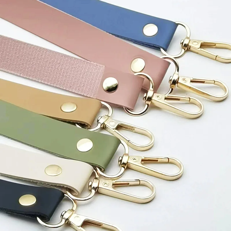 3Pcs/Set Leather Bag Strap Handmade Handbag Woven High Quality Bag Bottoms With Hardware Accessories for DIY Shoulder Handbag