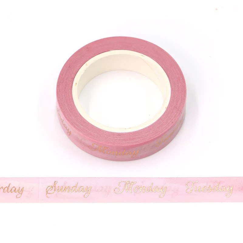 

Золотой декоративный скотч GREATHOPE WASHI TAPE