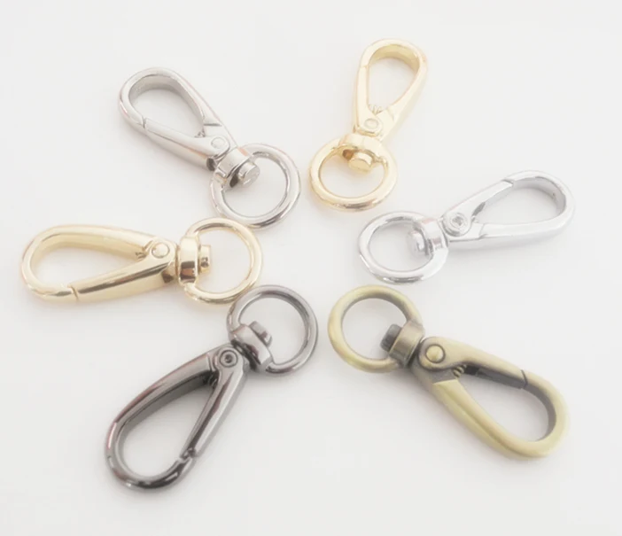 

фурнитура для сумок Аксессуар для сумки с крючком, шарнирный карабин, кожаный крючок, застежка для сумочки, застежка для цепочки, внутренняя...